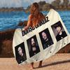 G-Germany B-Bohse O-Onkelz Bath Towel Microfiber Soft Water Absorbing Breathable For Girl Kids Decorative Cartoon Beach Towel