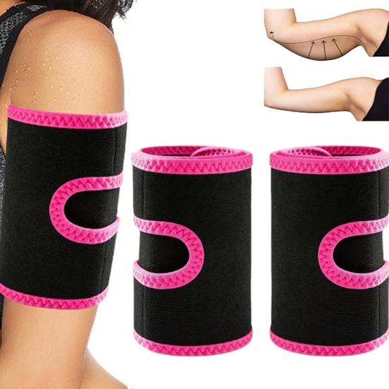 Триммер для рук для мужчин женщин Неопреновый компрессионный сауна пот Тренажер для рук Рукав Регулируемая бандаж-слиммер Обертывания для тренировок Спорт