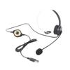  131 One Ear Headset, USB Headphones, Head Mounted Computer Headphones for Call Center Headsets in Right and Left Ear with Volume Control in Cable