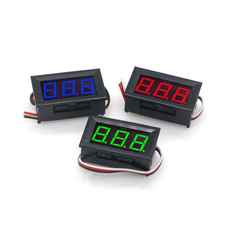 Цифровой вольтметр постоянного тока 100 В 10 А Вольтметр Амперметр Двойной цифровой вольтметр Измеритель Электромобиль Мотоцикл Автомобиль