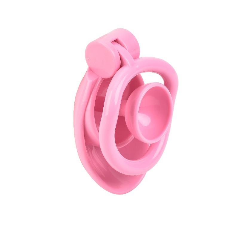 Feminine Imitation Sissy Chastity Cage SM Training Punishment Male Penis CB Lock Abstinence Restraint with Tube Adult Sex Toys