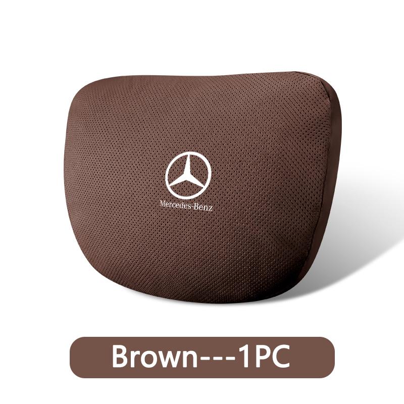 ILY2 Car Headrest Comfort Adjustable Breathable Pillow Protector Neck For Mercedes Benz CLK GLC W212 C200 C300 W203 W205 W169 W176