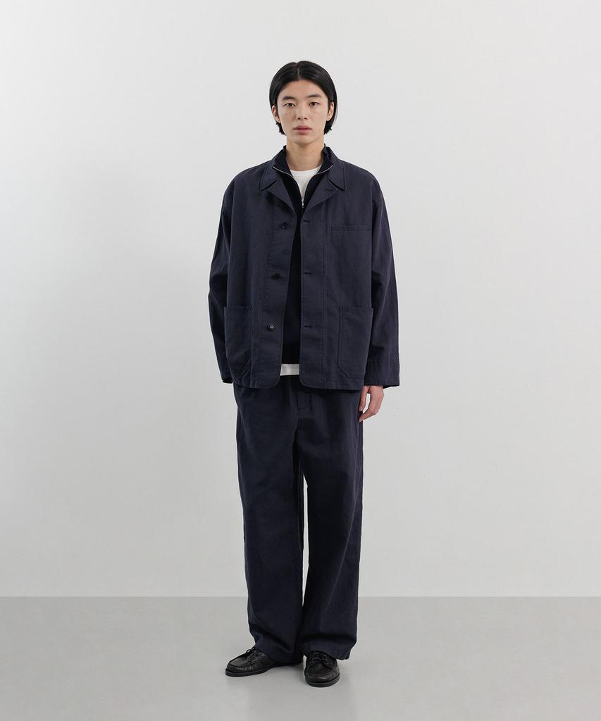 Blankroom Rustic Lamy Jacket_Navy