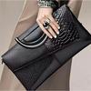 Women's Clutch Bag Large Capacity Banquet Clutch Bag Crocodile Print Women Fashion Temperament Crossbody Bag