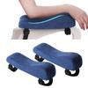 Annhua Armrest Memory Foam Armrest Set for Office and Gaming Easy Navy Cushion, Chairs, Non-Slip, Installation, Washable,