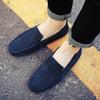 Leisure Moccasins Slip On Driving Shoes Luxury Male Flats Men Casual Shoes Fashion Male Loafers Leather Suede Soft Men's Shoes