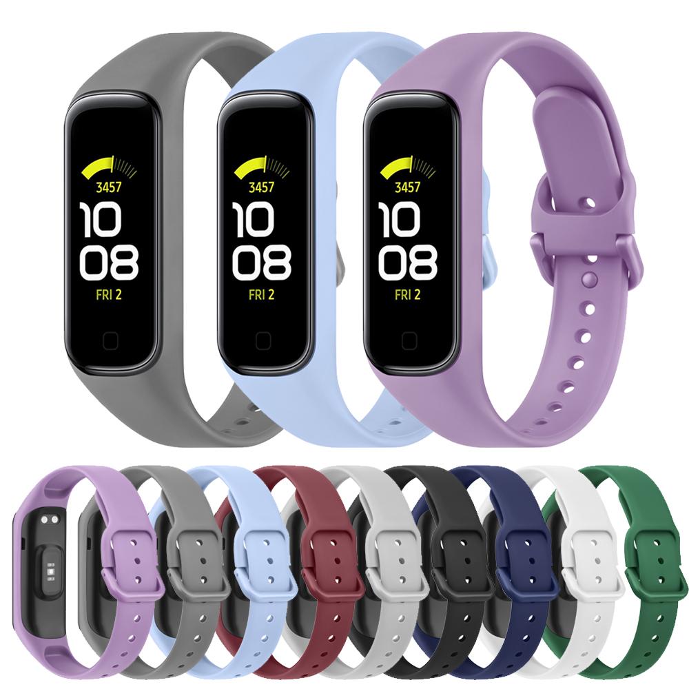 Мягкий силиконовый ремешок для Samsung Galaxy Fit 2, браслет-замена, спортивный ремешок для часов Correa для ремешка Samsung Galaxy Fit 2