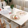 Table Placemat Heat-Resistant Kitchen Placemat Stylish Coral Shape Dining Table Mat for Home Decoration