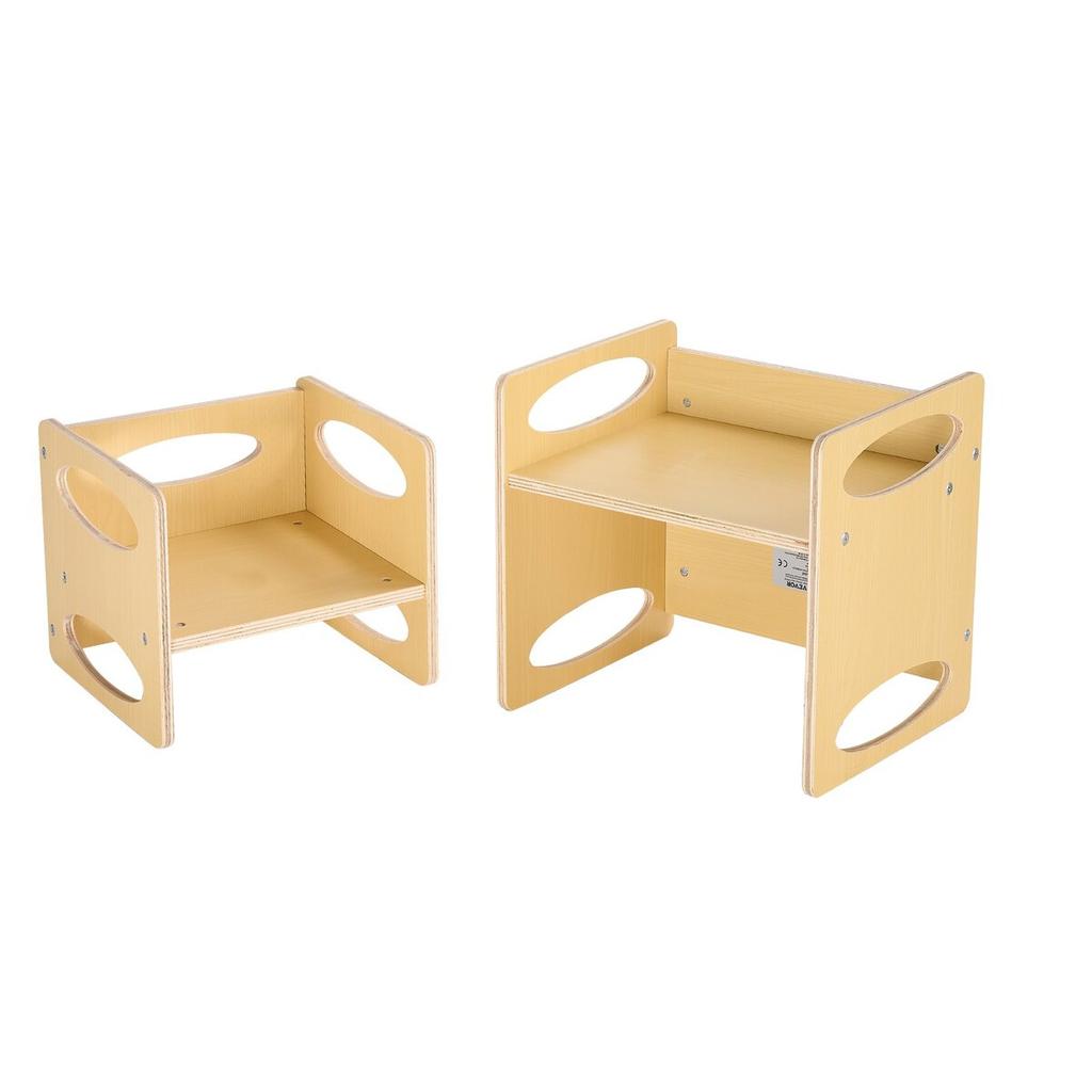 Weaning Table and Chair Set Montessori Kids Activity Table and Chair Wood