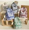 2024 Korean-Style Large Capacity Backpack for Junior High Students: Fashionable, Casual, Versatile Campus Gear