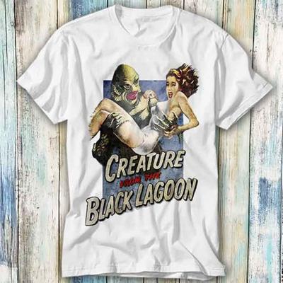 Creature From The Black Lagoon Horror Movie T Shirt Meme Gift Funny Top Tee Style Unisex Gamer Movie Music 464