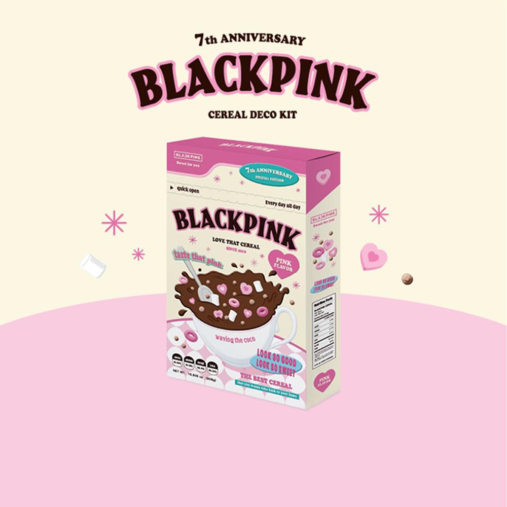 Blackpink 2023 Debut ANNIVERSARY Cereal DECO KIT