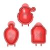 3pack/lot Christmas One-press Hand Pie Maker Festive Baking Fun Christmas One Press Hand Pie Maker