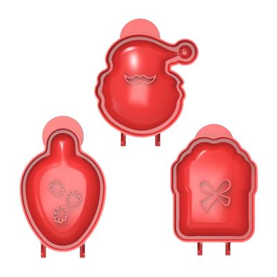 3 шт./лот Рождественская ручная форма для пирогов с одним нажатием Праздничное удовольствие от выпечки Рождественская ручная форма для пирогов с одним нажатием