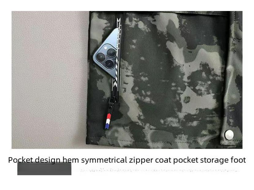 Утепленный камуфляжный рабочий костюм – прочный, морозостойкий, теплый из хлопка для осени/зимы