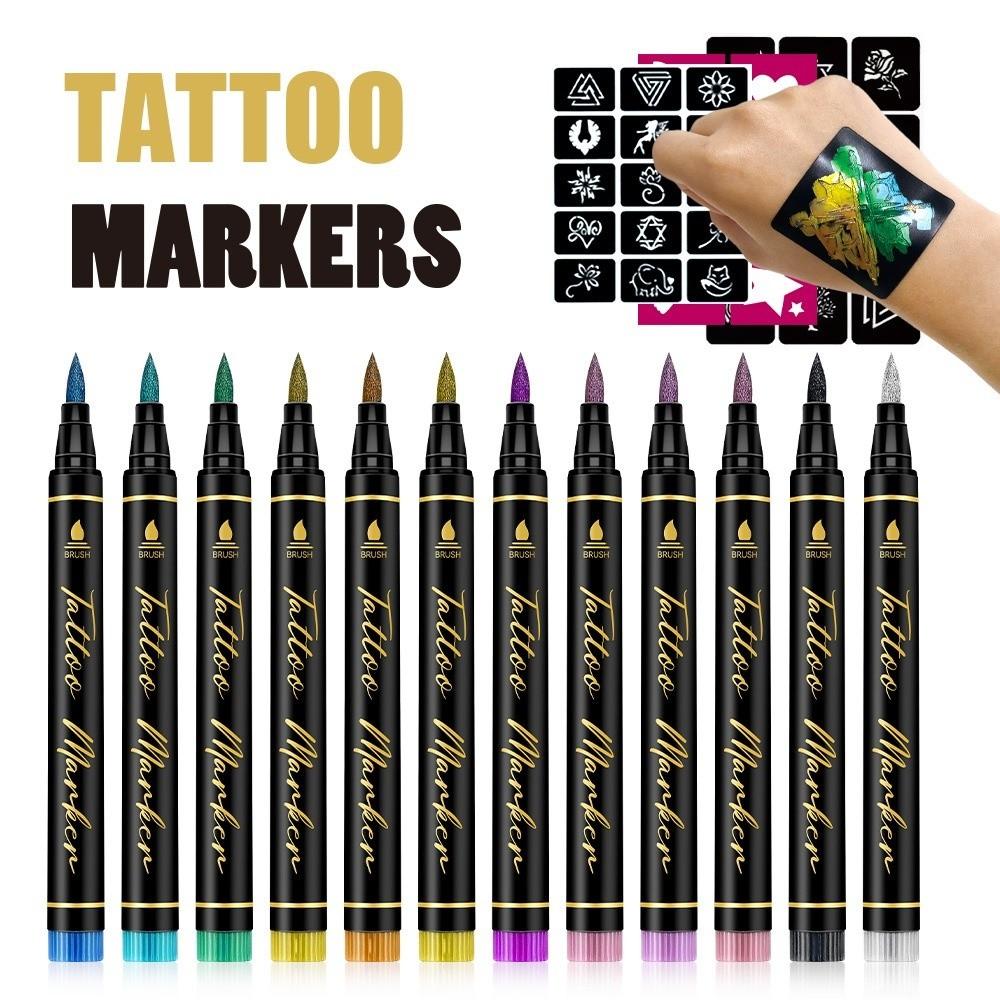 DIY Tattoo Pen Temporary Disposable Skin Painting Gifts Children's Drawing Pen
