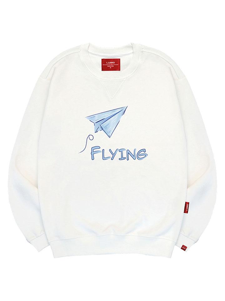 Худи Ellamo Flying Унисекс Большого Размера S~4XL (Тип Б)