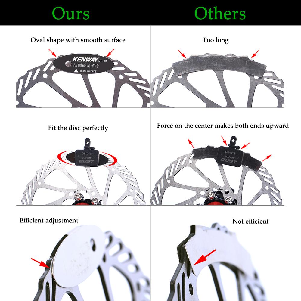 Anti-scratch Disc Bicycle Adjustment Tool Spacer Alignment Truing Tool Disc Brake Correction Tools