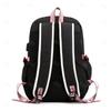Anime Backpack Bags Large Capacity Manga To Travel Daily Girls Bookbags Demon Slayer Nezuko Kawaii Cartoon School Bag for Adults