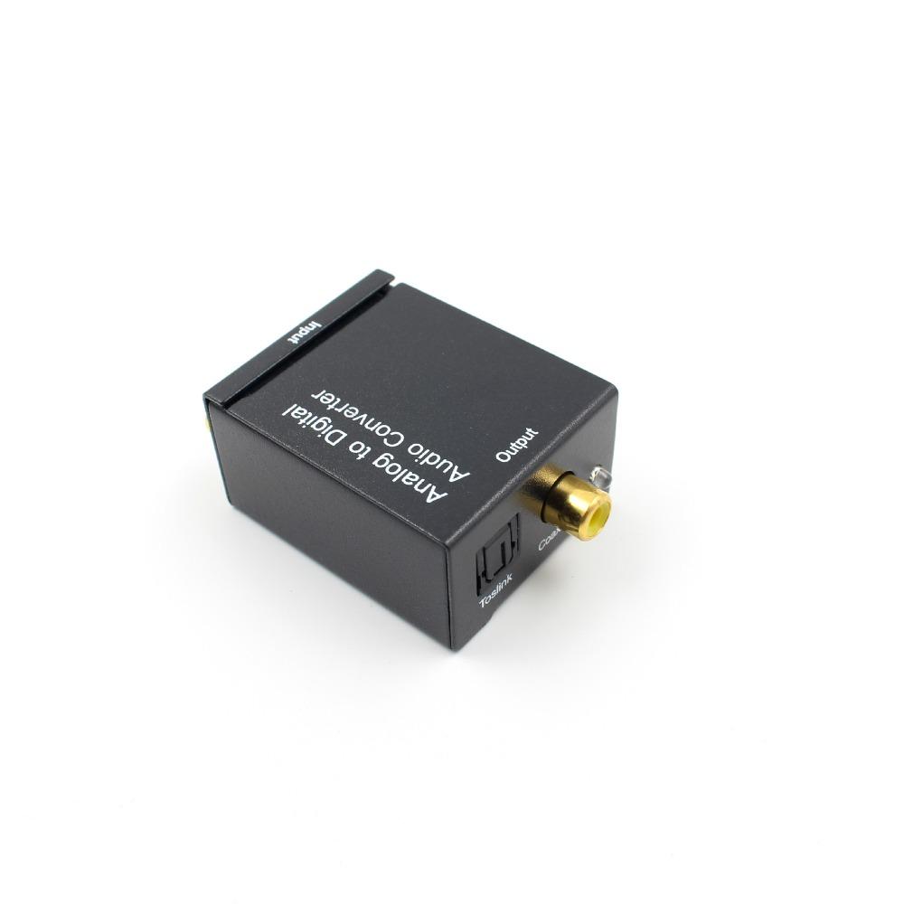 Аналого-цифровой аудиоконвертер Toslink для DVD-плеера/HDTV/усилителя/TV Media Player