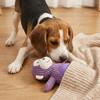 Big Belly Design Dog Chew Bite-Resistant Animal Shape Food Leaks Snack Squeak Sound Cleaning Teeth Interactive Dog Feeder