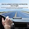 Car Temporary Parking Number Plate Aluminum Alloy Dashboard Hidden Phone Number Sign