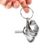 Small Stainless Steel Metal Kitchen Funnels Set for Essential Oil Spices Liquid