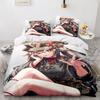 Комплекты постельного белья Genshin Impact Полиэстер Принт Одеяло Покрывало Пододеяльник Наволочка Наборы из 2-3 предметов Детский Взрослый Размер
