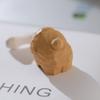 Ручная деревянная резьба Домашние украшения Настольные аксессуары Декор комнаты Статуэтка щенка ручной работы Статуэтка щенка и кости ручной резьбы