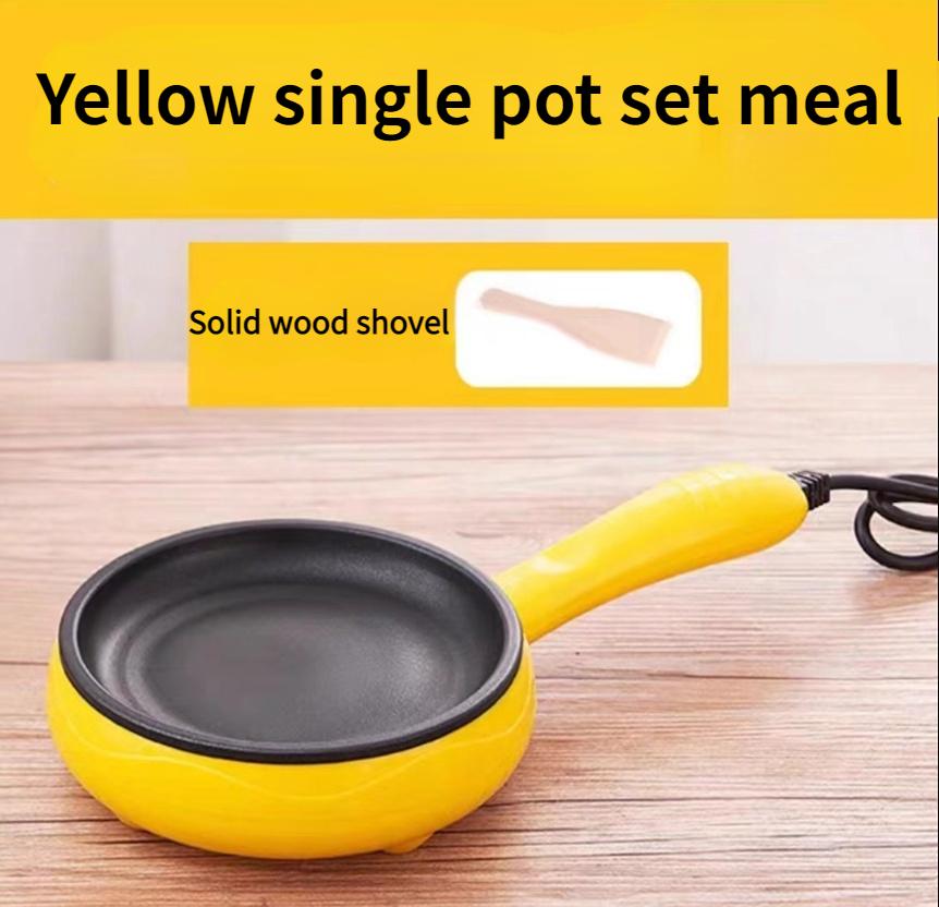 Электрическая сковорода с антипригарным покрытием для яиц и яичных клецок, компактная сковорода для приготовления завтраков, подключаемая к электросети.