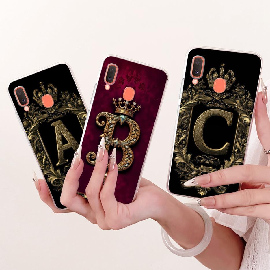 For Samsung Galaxy A20e Case SM-A202F Cute Crown Letters Cover Soft Slim Phone Case For Samsung A20 A 20e 20 s Galaxy A20s Shell