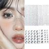 Shiny Eyebrow Eyeshadow Stickers 3-12MM 3D Gems Decals Beauty