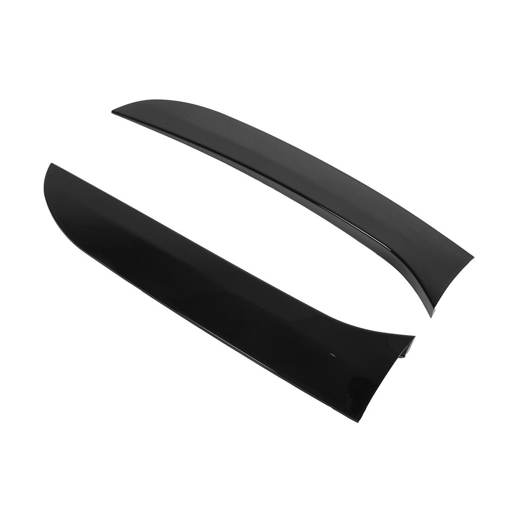 1 Pair Left Right Gloss Black Rear Window Side Spoiler Wing Car Modification Replacement for MK6