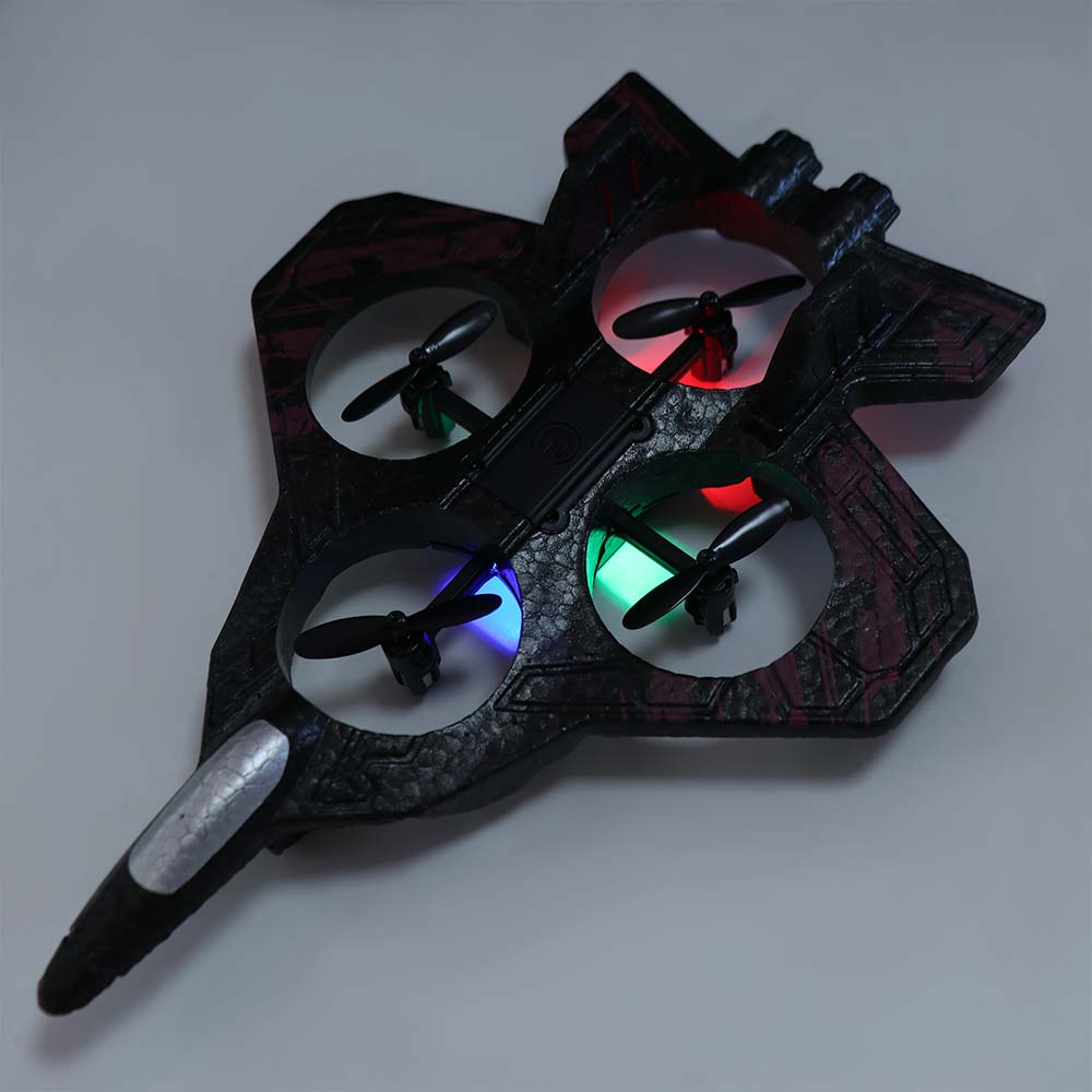 Игрушка-вертолет из пенопласта EPP с четырьмя двигателями, перезаряжаемый, радиоуправляемый, хобби, реактивный самолет, взаимодействие родитель-ребенок