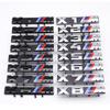 zmdpw1 Car Front Grille Badge Logo Sticker M Series Number Sticker ABS Logo Suitable for BMW X2M X3M4 X5M X6M 7 F48 G01 E84 F10 F30 G11