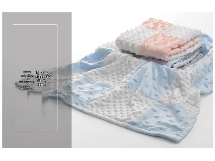 Супермягкий двухслойный флисовый детский кокон для новорожденных - Удобный для весны, лета и осени