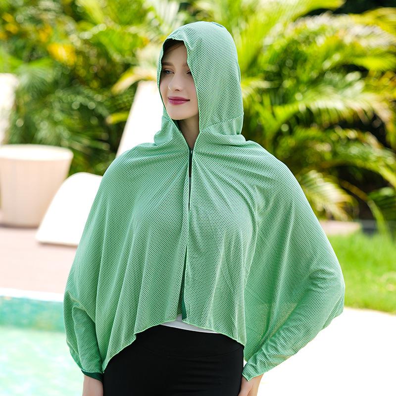 Cooling Quick-Dry Beach Shawl: Diving, Sun Protection, Summer Cycling, Quick-Drying Cape.