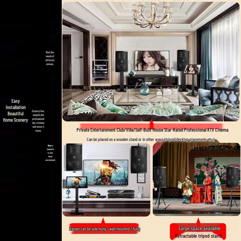 SANSUI PK101 Home KTV Audio System Set (CN version)