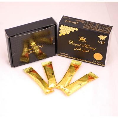 ROYAL VIP Королевский мед Травяная смешанная паста Пыльцевый мед Vip 15 грамм x 12 штук 1 упаковка 100% медовая паста стик