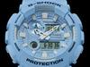 Casio Мужские кварцевые часы GAX-100CSA-2A из смолы, водонепроницаемые до 200 м, аналоговые, ударопрочные