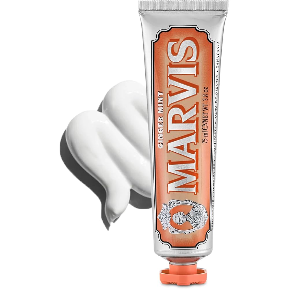 Зубная паста Marvis Ginger Mint 75 мл Пряный Вкус Освежающий Уход за Полостью Рта Сделано в Италии