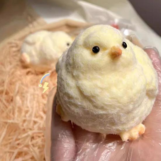 Cheese Hamster Squeeze Toy Anxiety Relief Slow Rising Yellow Chick Pinch Sensory Toy Stress Ball Fidget Toy Party Favors