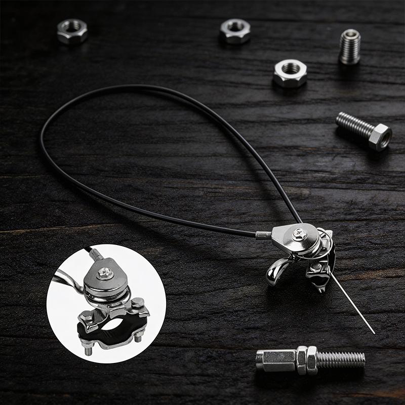 Durable Throttle Cable 100cm Control Kit for HONDA GX160 GX200 Engine Compactor Trowel Auto Motorcycle Parts Accessories