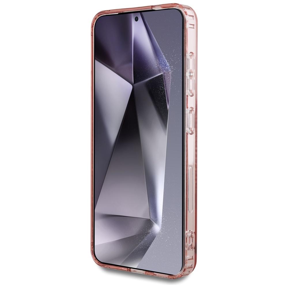 Чехол Karl Lagerfeld Rhinestones K. Головной Логотип Для Samsung Galaxy S25 Розовый