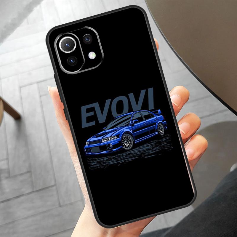 Чехол для телефона JDM Car Evo для POCO X3 X5 X6 F6 Pro M6 M5s F3 F5 Xiaomi 13T Pro 11T 12T 12 Lite 13 14 Ultra