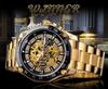 WINNER  Fashion and Leisure Hollow Mechanical Movement Automatic Mechanical Watch