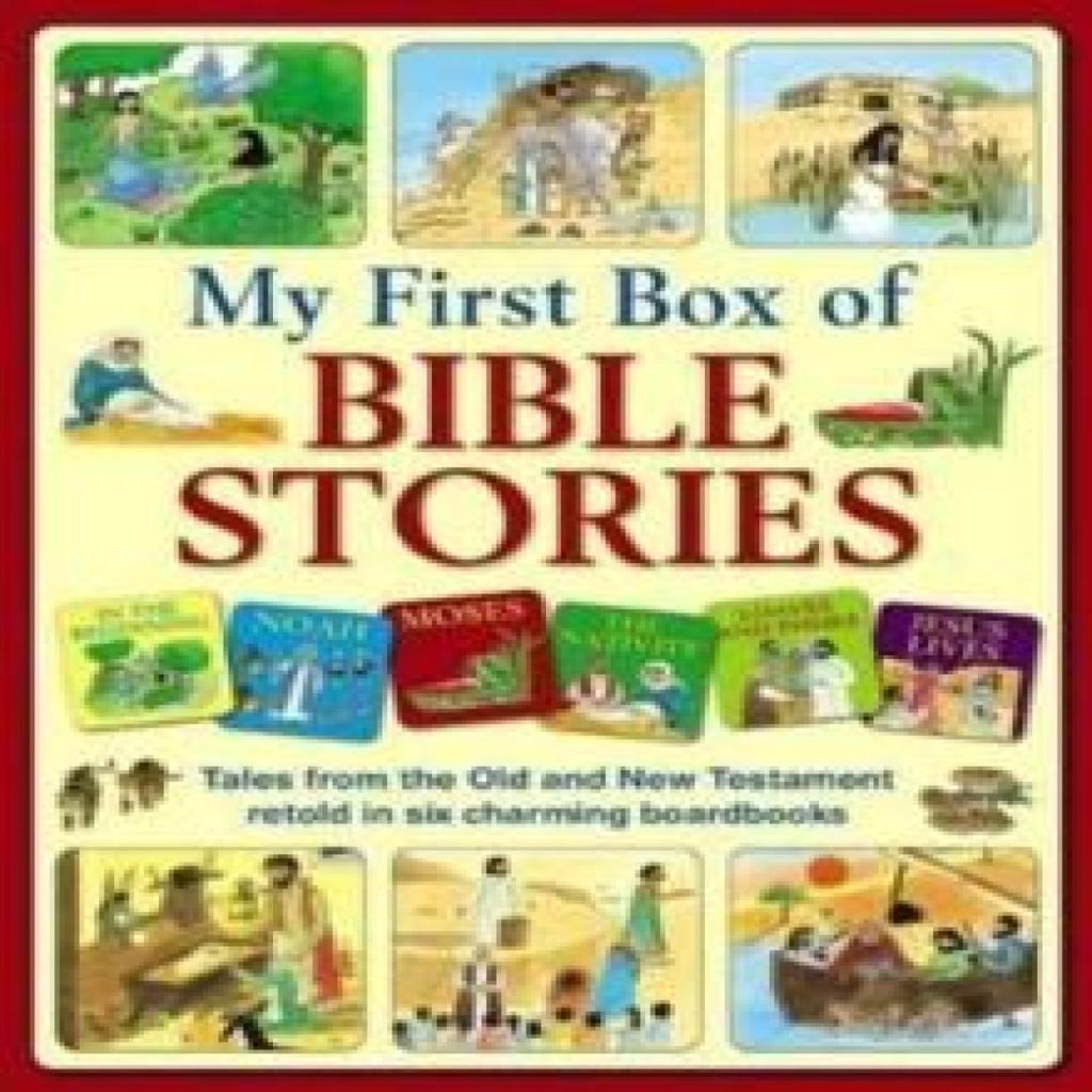 My First Box of Bible Stories by Lewis Jan Board book Book 9781861478542