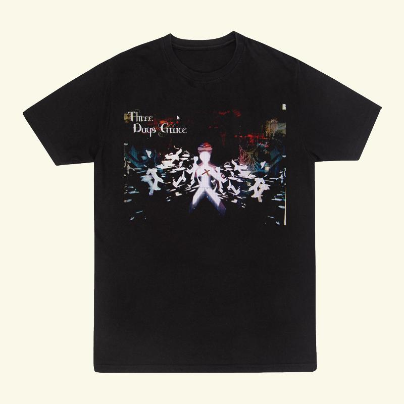 Three Days Grace One X Black t-shirt Unisex Cotton tee All Sizes CB548