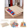 Wooden Gobang Puzzle Game With Kidfriendly Design For Play And Learning