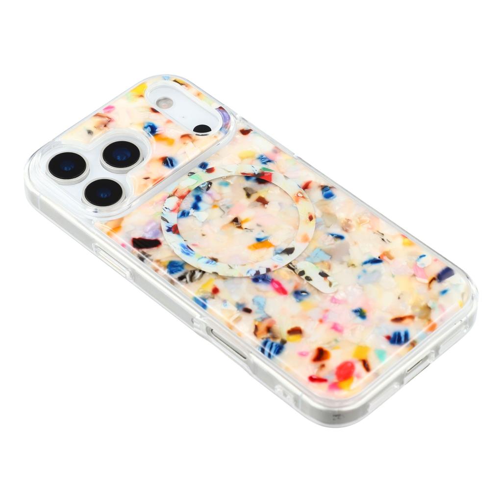 JAUCASE For iPhone 17 Pro Case Compatible with MagSafe Shell Design TPU+PC Phone Cover